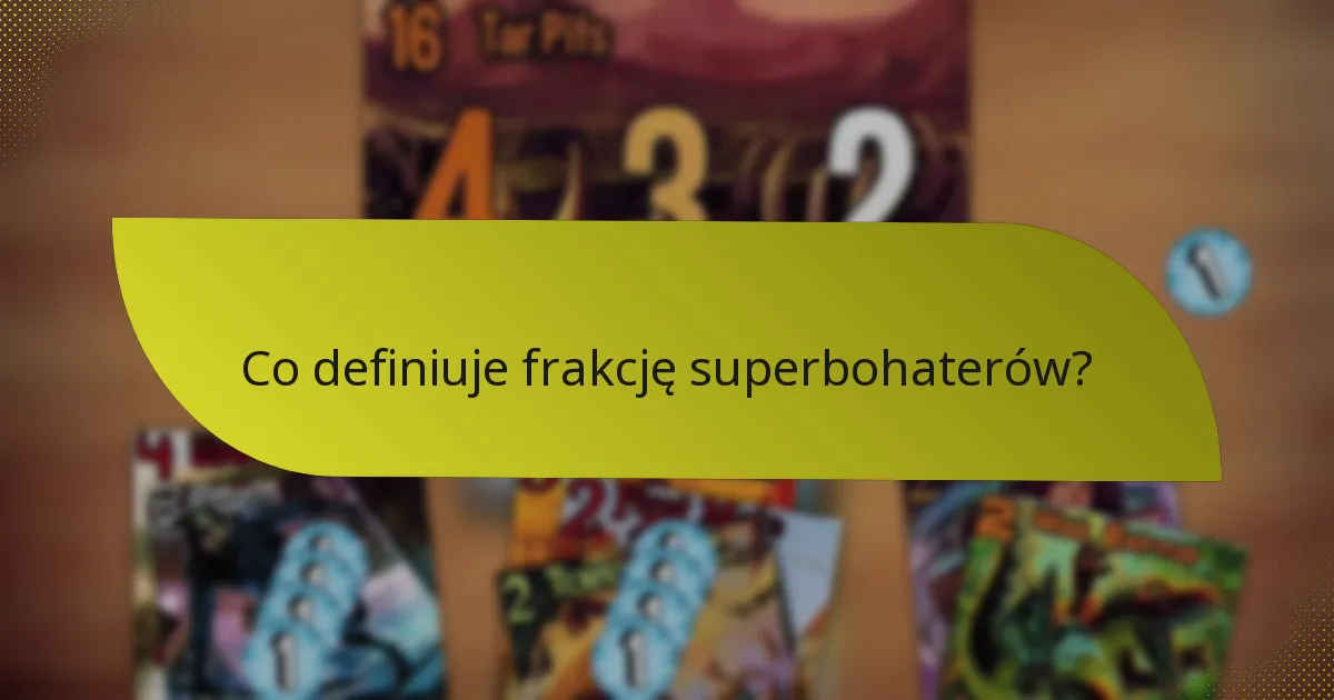 Jakie są mocne strony różnych frakcji superbohaterów?