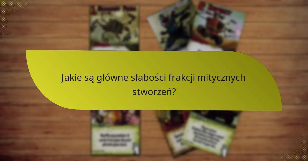 Jak można opracować strategie angażowania się w frakcje mitycznych stworzeń?