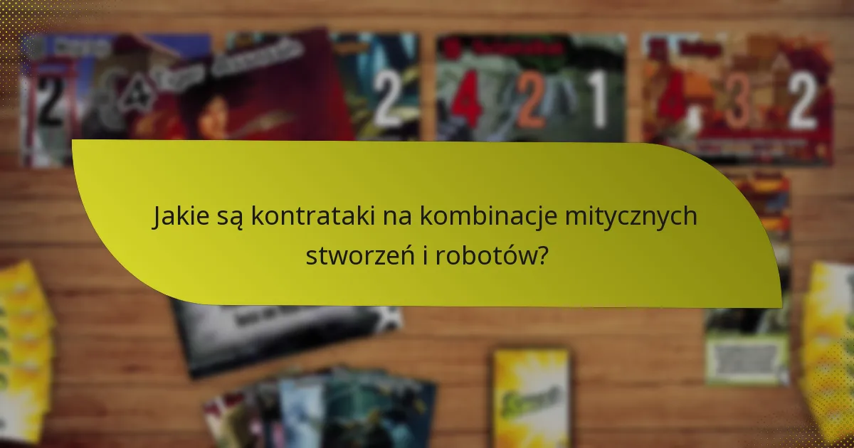 Jakie gry zawierają kombinacje mitycznych stworzeń i robotów?